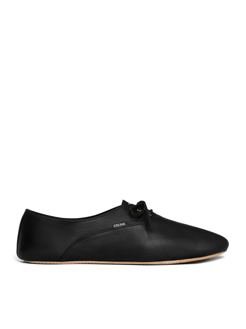 Celine Women Lambskin Lace-Up Ballet Flats CELINE