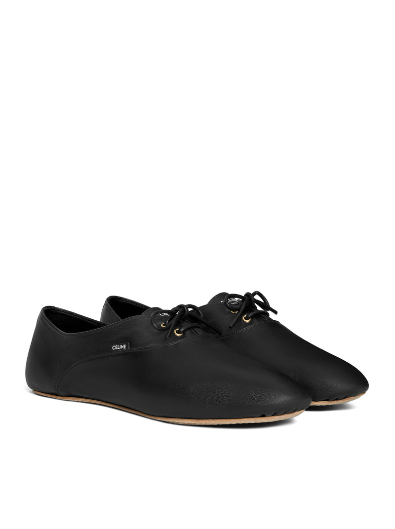 Celine Women Lambskin Lace-Up Ballet Flats CELINE