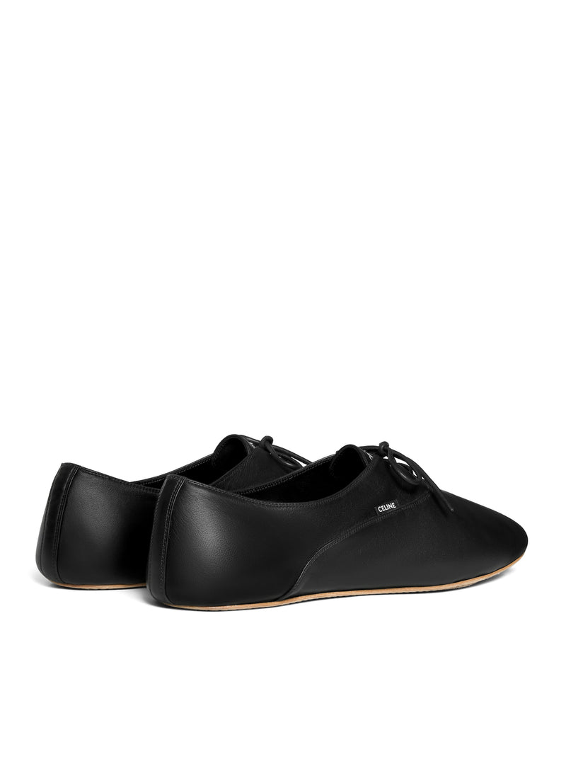 Celine Women Lambskin Lace-Up Ballet Flats CELINE