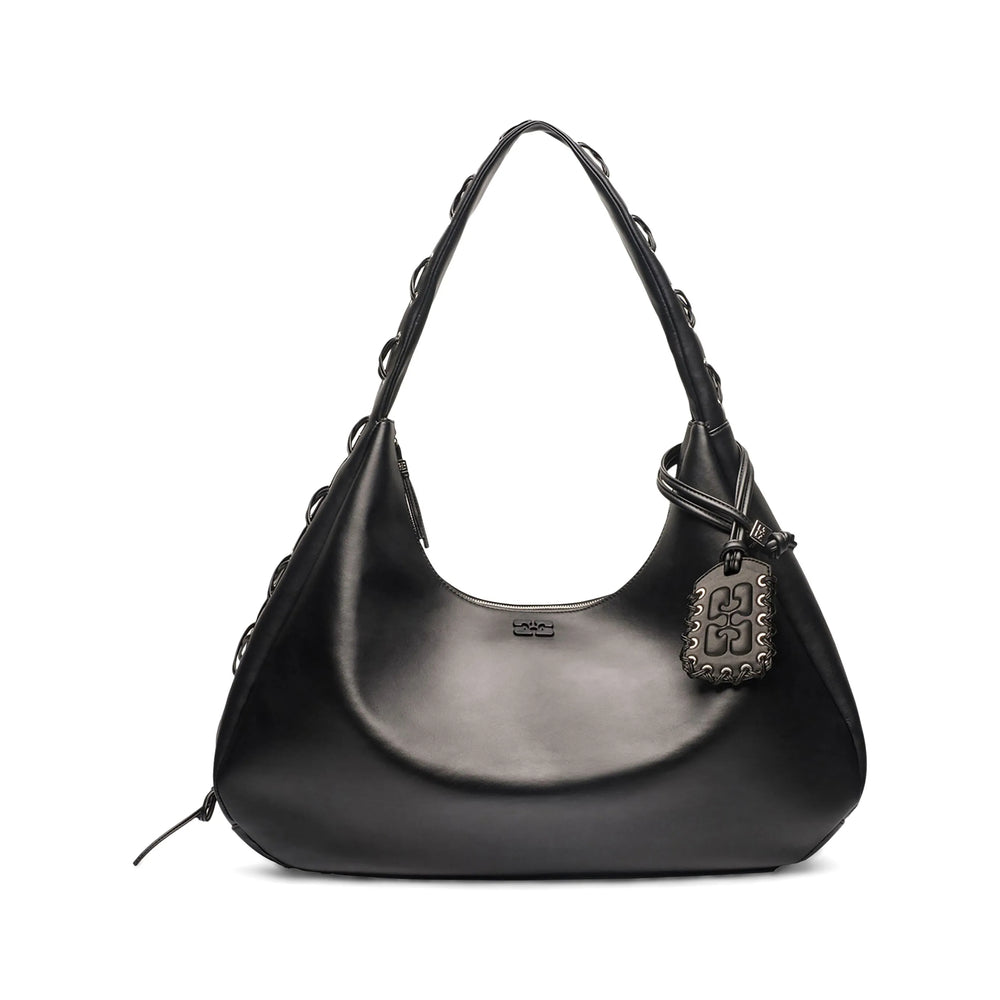 Ganni Black Shoulder Bags Women GANNI
