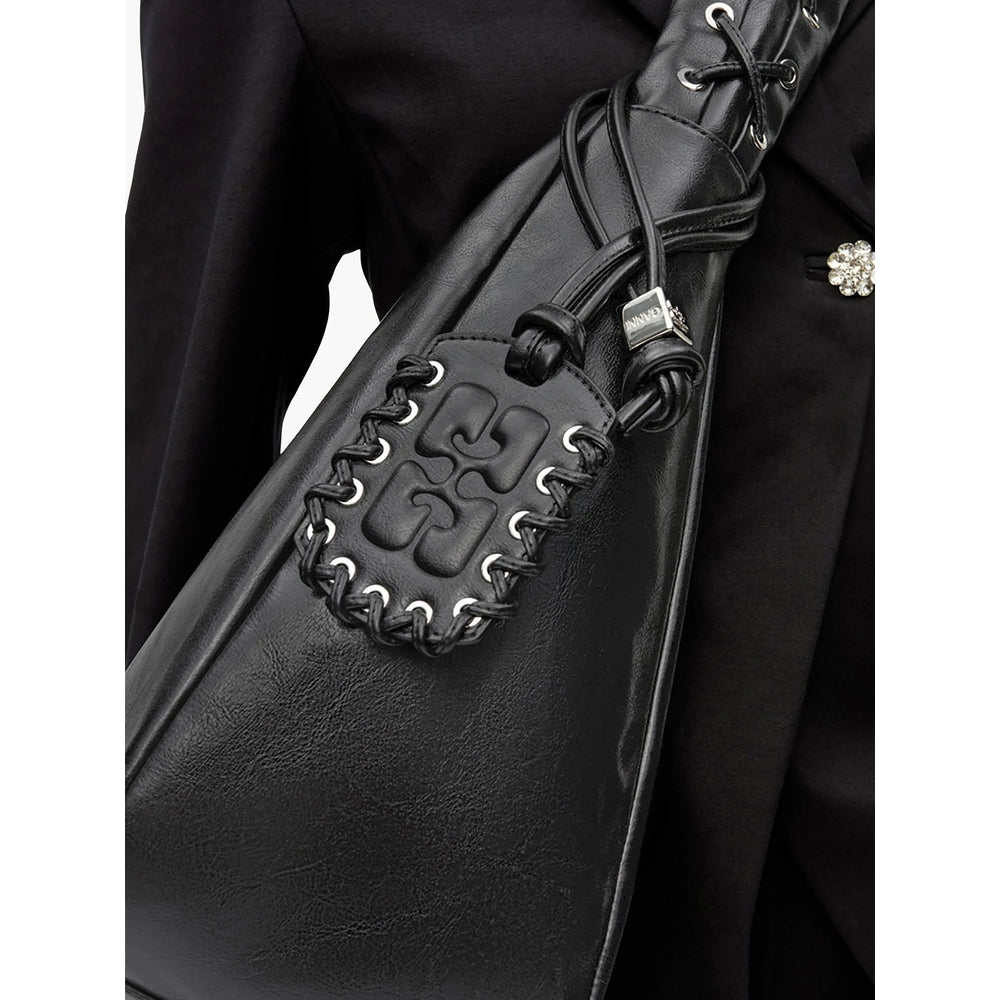 Ganni Black Shoulder Bags Women GANNI