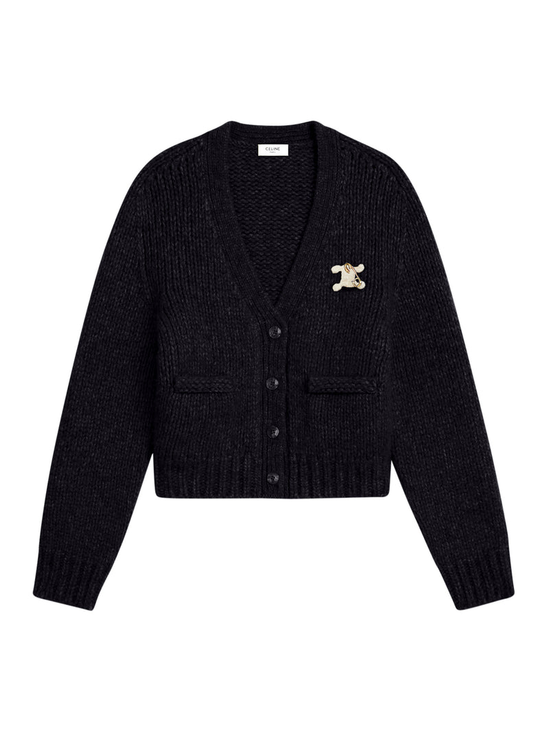 Celine Women Silk And Cashmere Cardigan CELINE
