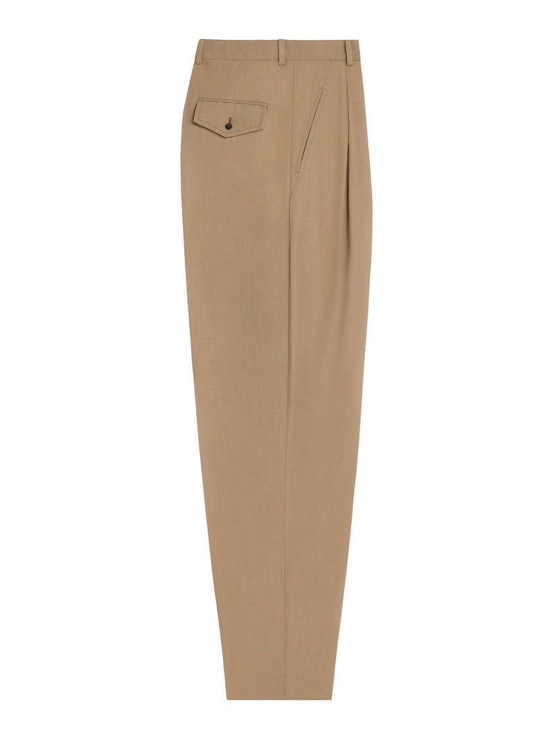 Celine Women Montauk Wool Trousers CELINE