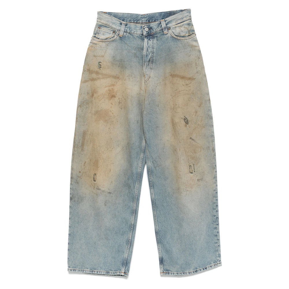 Acne Studios Blue Denim - Wide-Leg Jeans Men ACNE STUDIOS