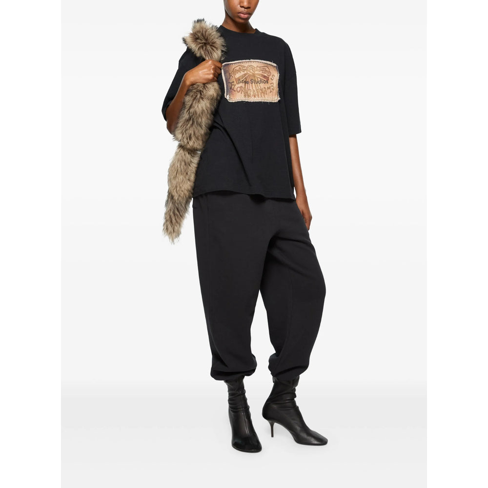 Acne Studios Black T-Shirts & Vests - T-Shirts Men ACNE STUDIOS