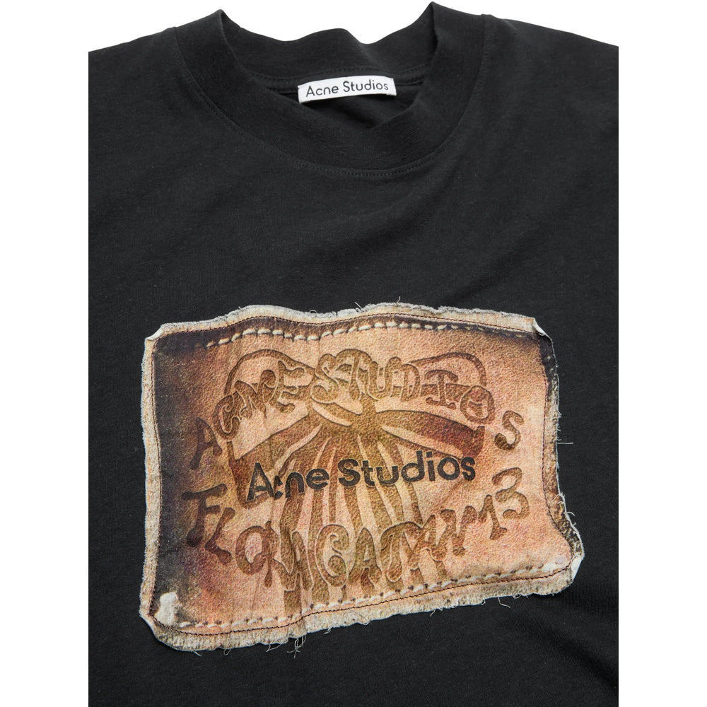 Acne Studios Black T-Shirts & Vests - T-Shirts Men ACNE STUDIOS