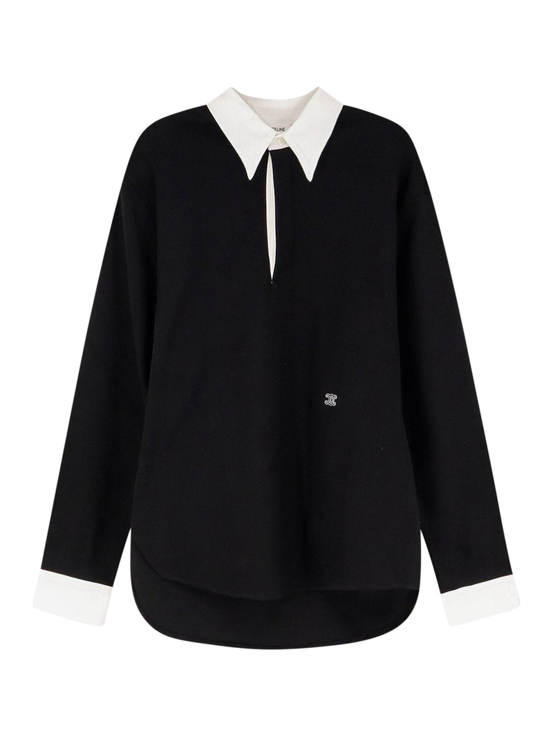 Celine Men Double-Layer T-Shirt In Thin Cotton Jersey CELINE