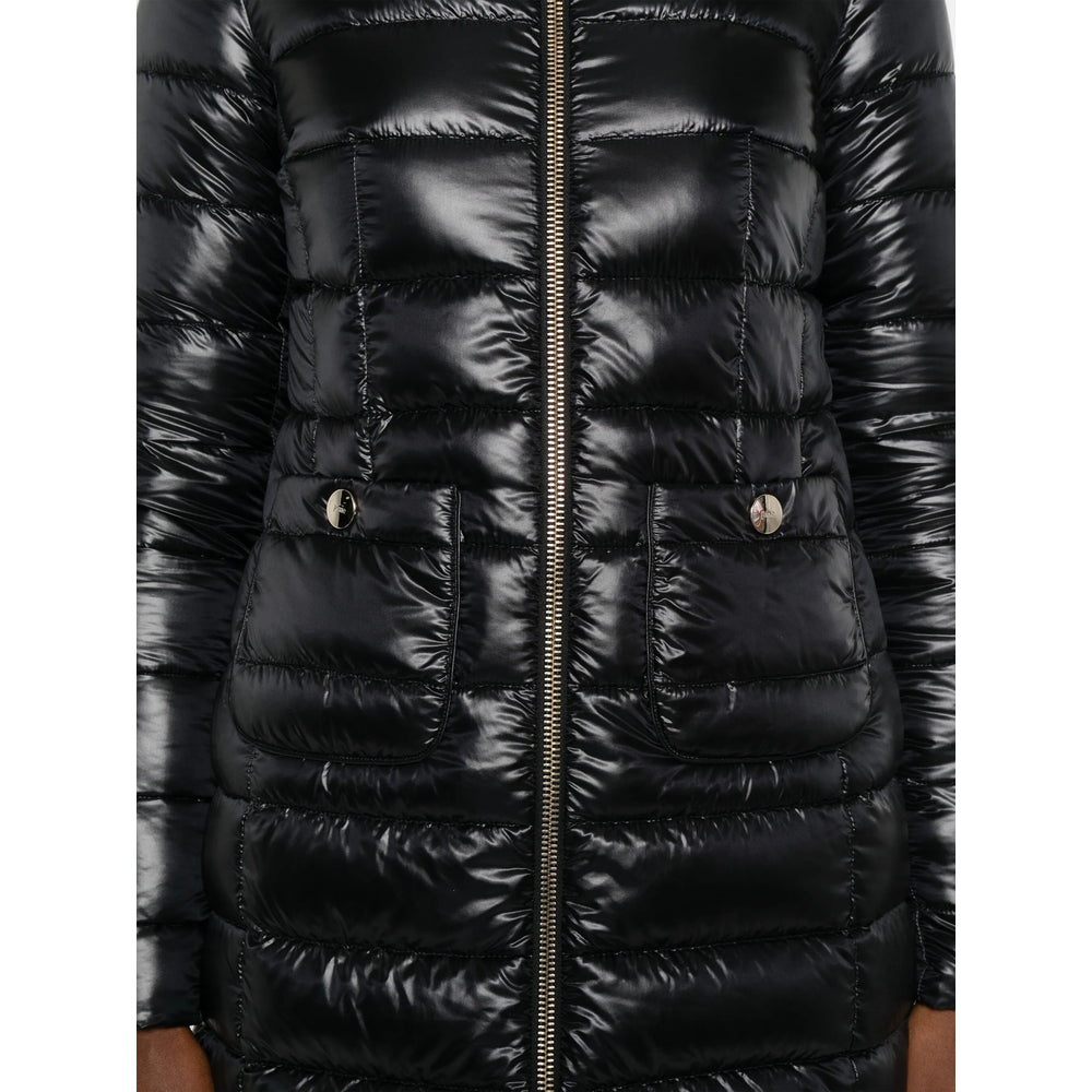 Herno Black Coats - Single Breasted Coats Women HERNO