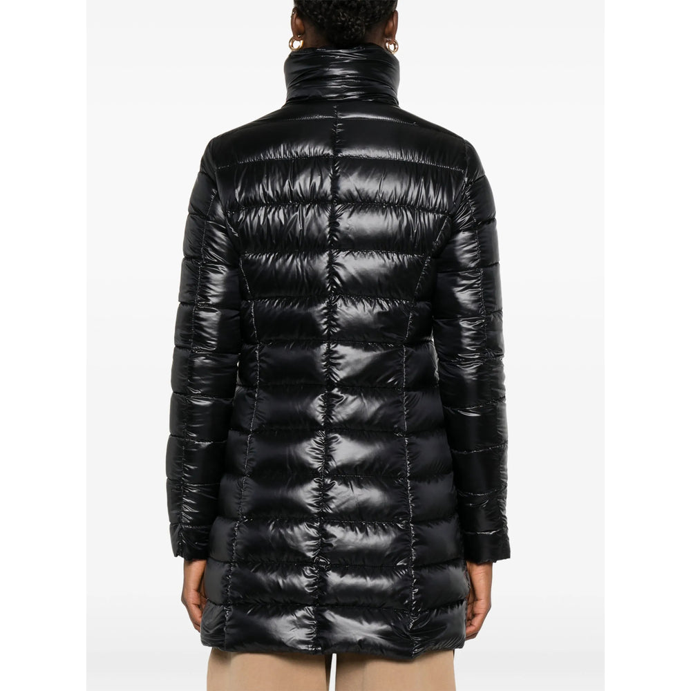 Herno Black Coats - Single Breasted Coats Women HERNO