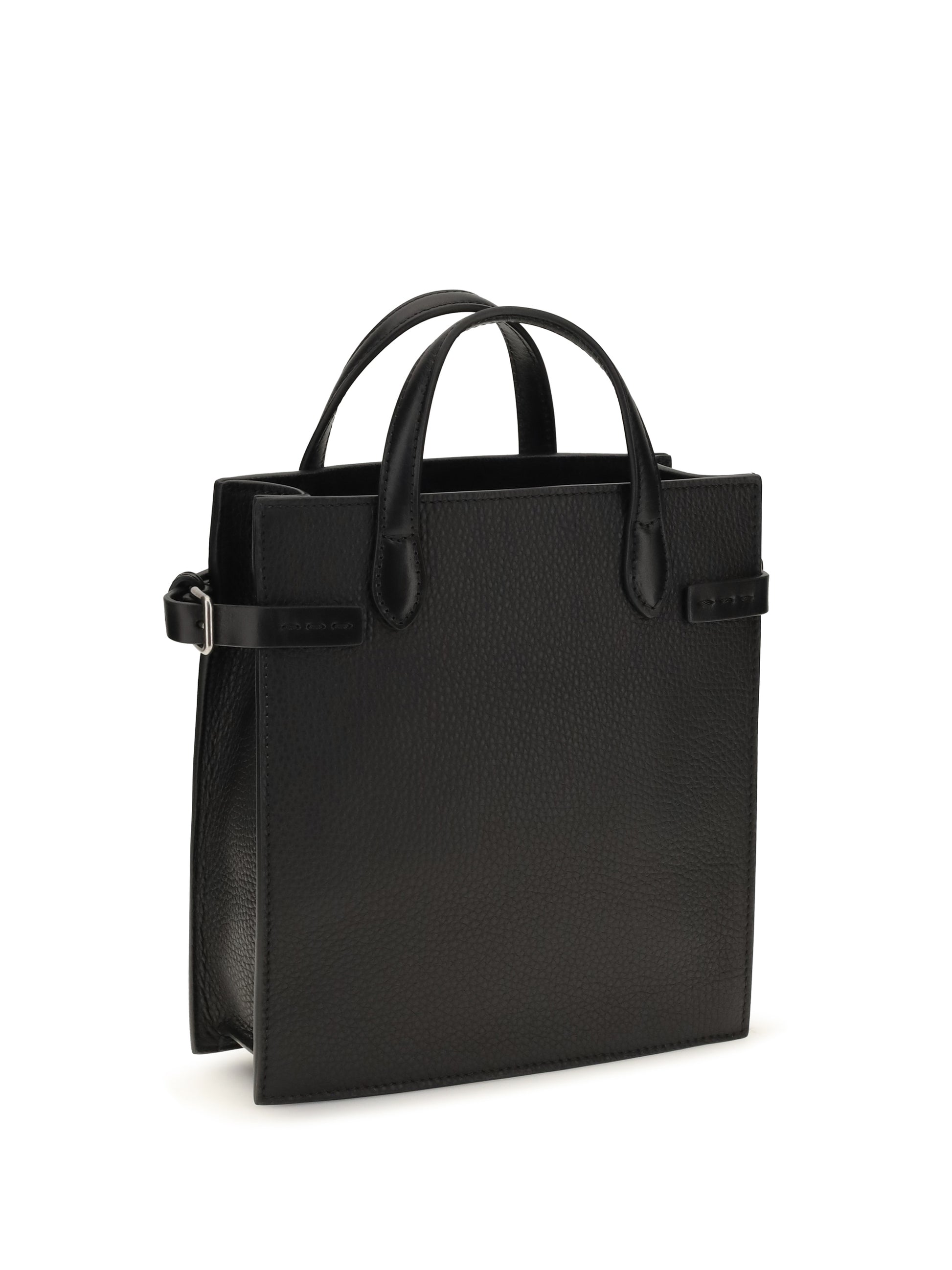 Valentino Garavani Men Small Antibes Grainy Leather Handbag VALENTINO GARAVANI