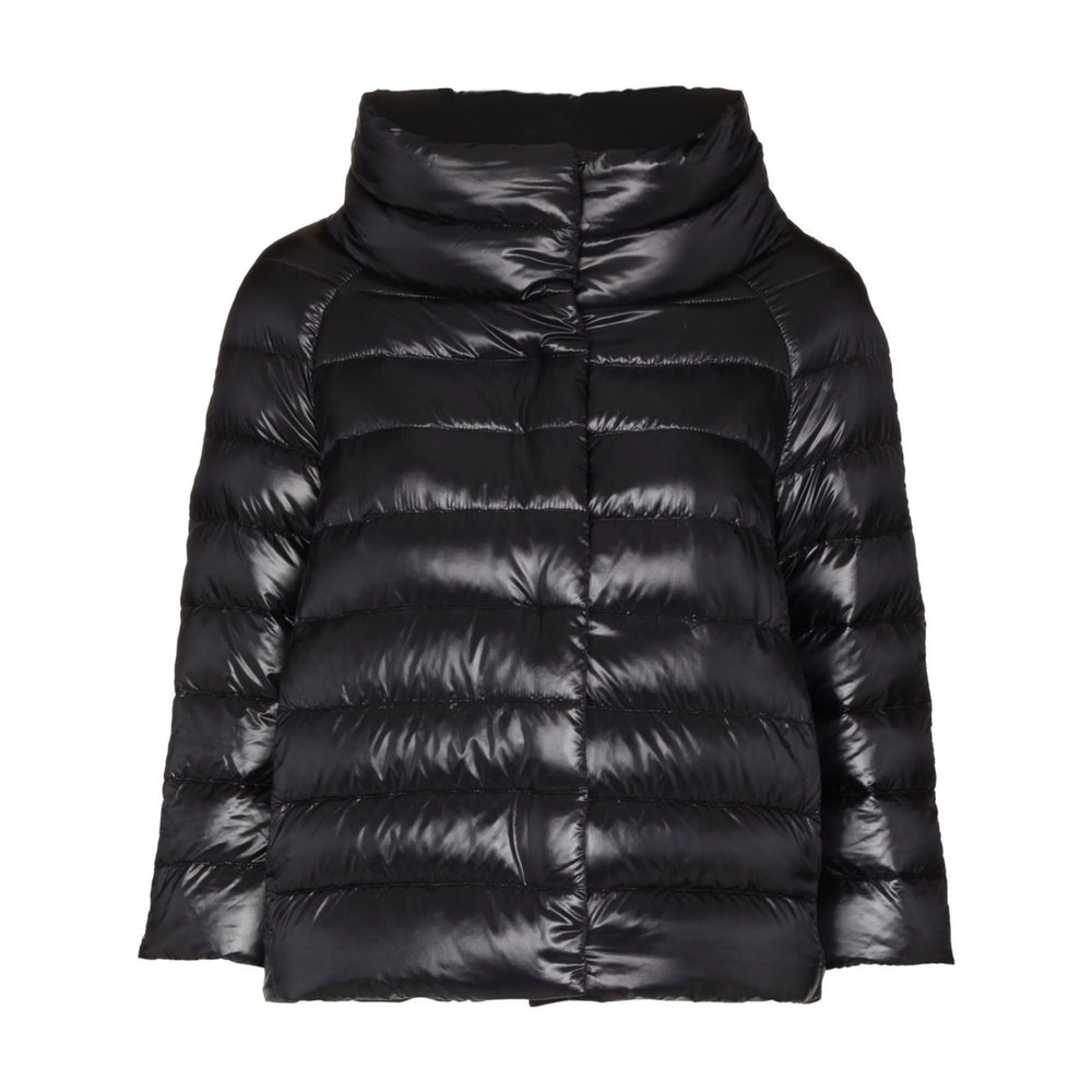 Herno Black Jackets - Puffer Jackets Women HERNO