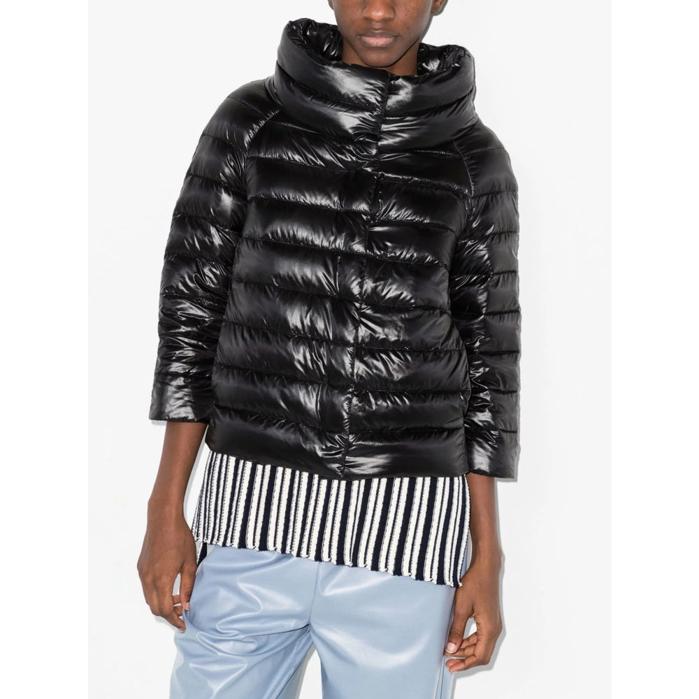 Herno Black Jackets - Puffer Jackets Women HERNO