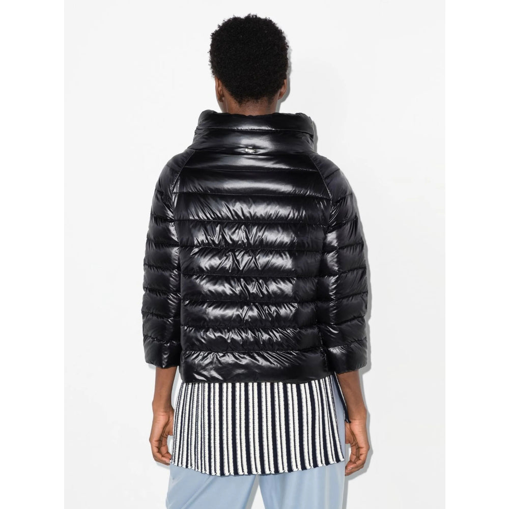 Herno Black Jackets - Puffer Jackets Women HERNO
