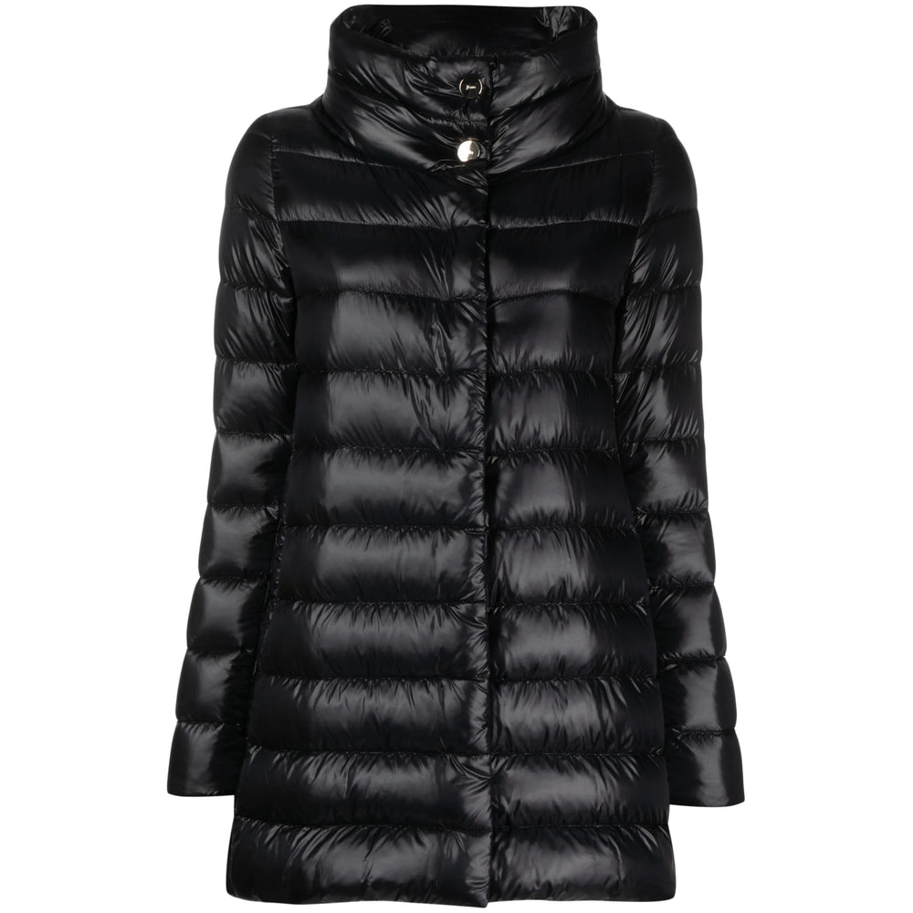 Herno Black Jackets - Puffer Jackets Women HERNO