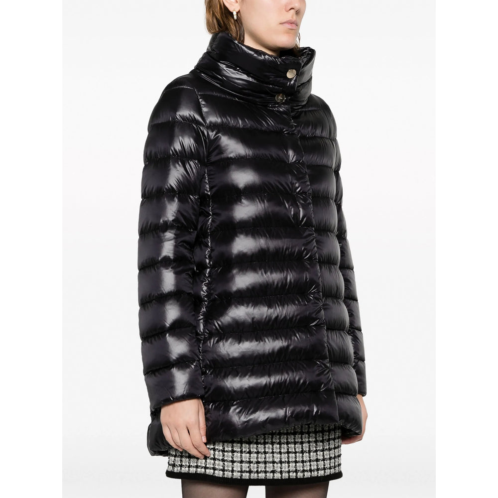Herno Black Jackets - Puffer Jackets Women HERNO