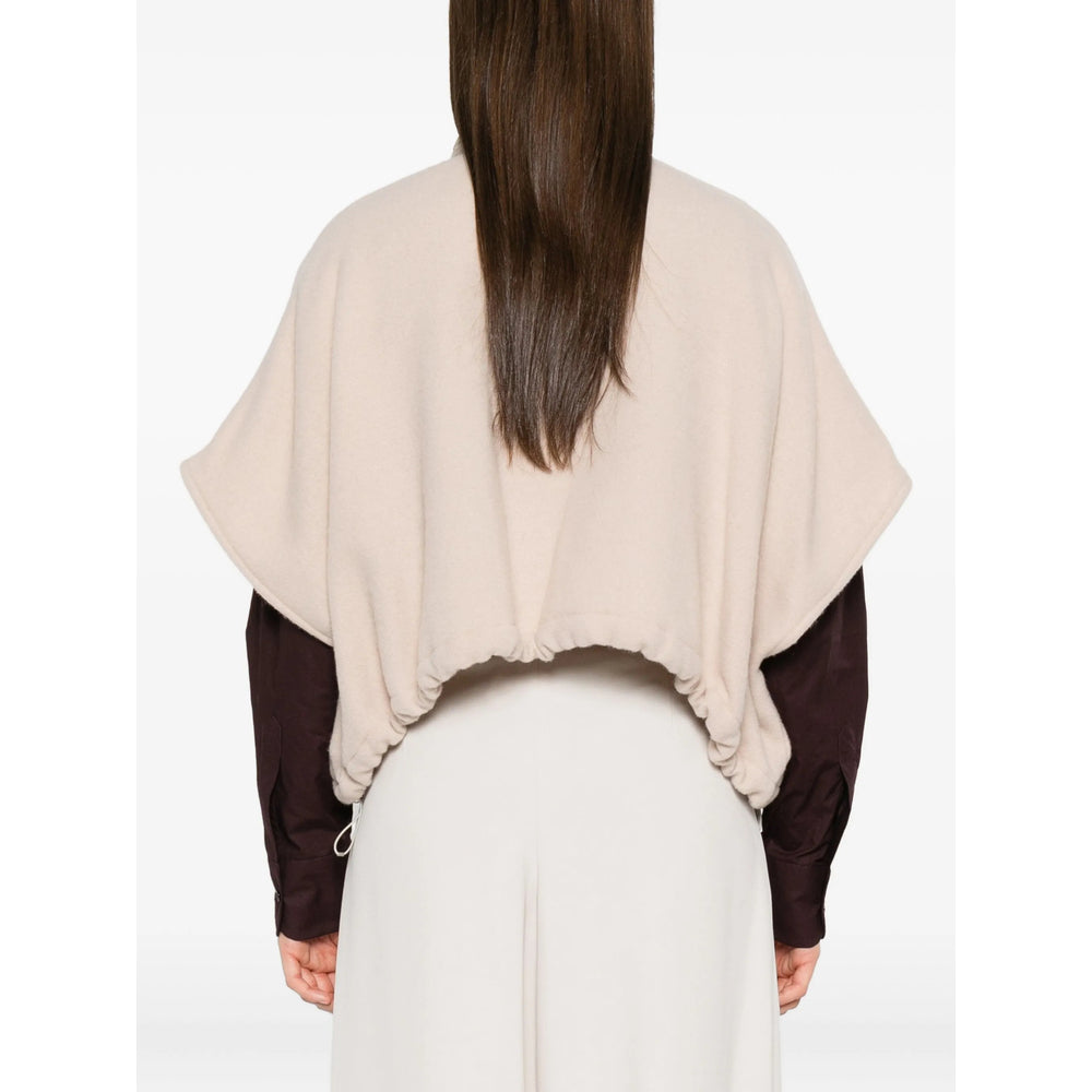 Herno Neutrals Jackets - Capes & Ponchos Women HERNO