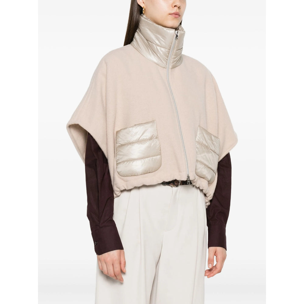 Herno Neutrals Jackets - Capes & Ponchos Women HERNO