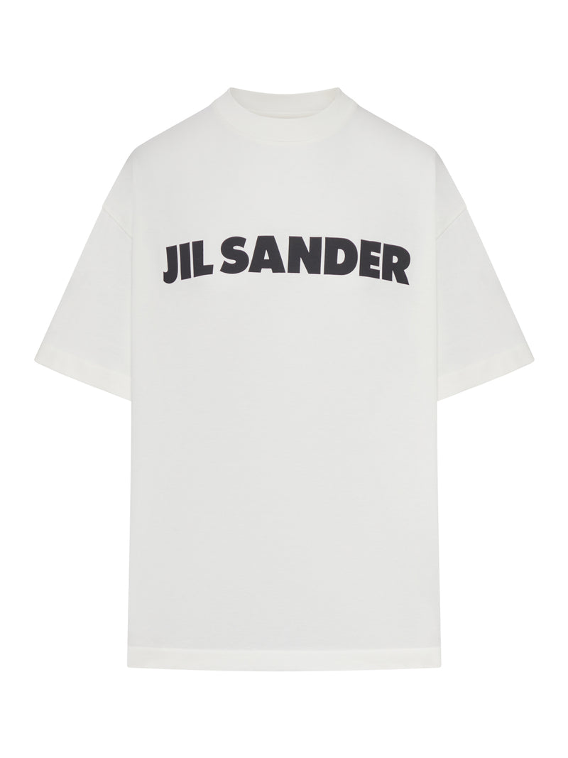 Jil Sander Women Cotton T-Shirt With Logo JIL SANDER