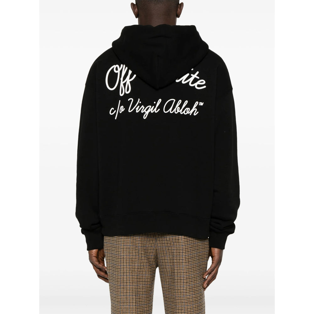 Off-White Black Sweaters & Knitwear - Hoodies Men OFF-WHITE