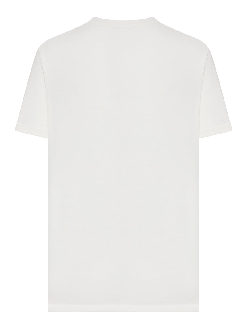 Jil Sander Women Crew Neck Cotton T-Shirt With Logo JIL SANDER