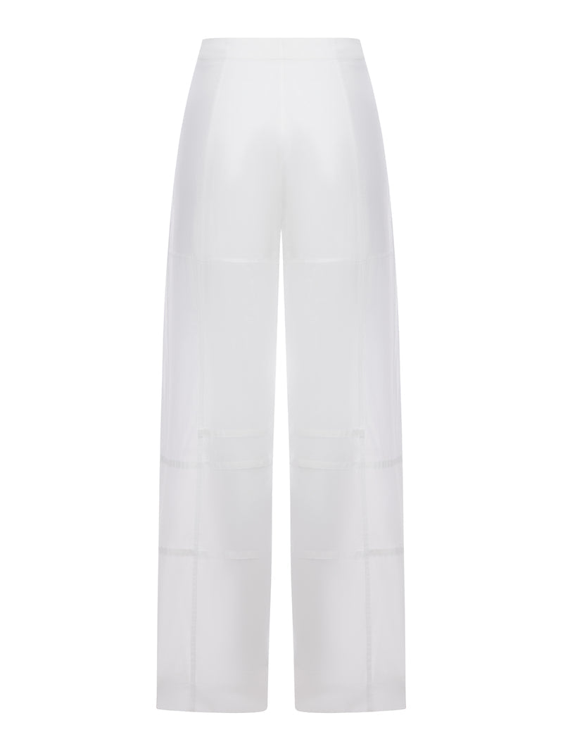 Jil Sander Women Cotton Palazzo Trousers JIL SANDER