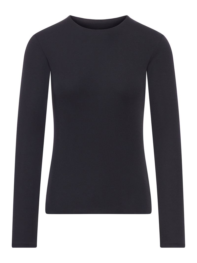 Jil Sander Women Crew Neck Long Sleeve T-Shirt JIL SANDER