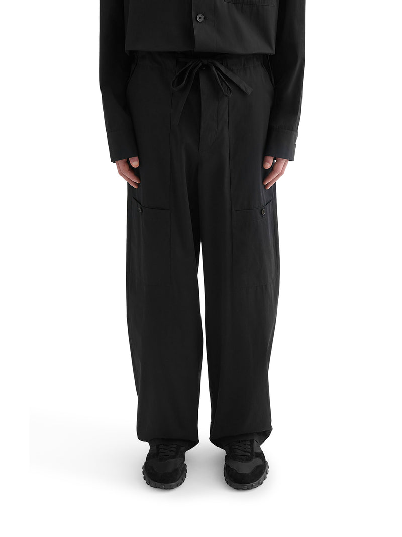 Jil Sander Men Cotton Poplin Cargo Pants JIL SANDER