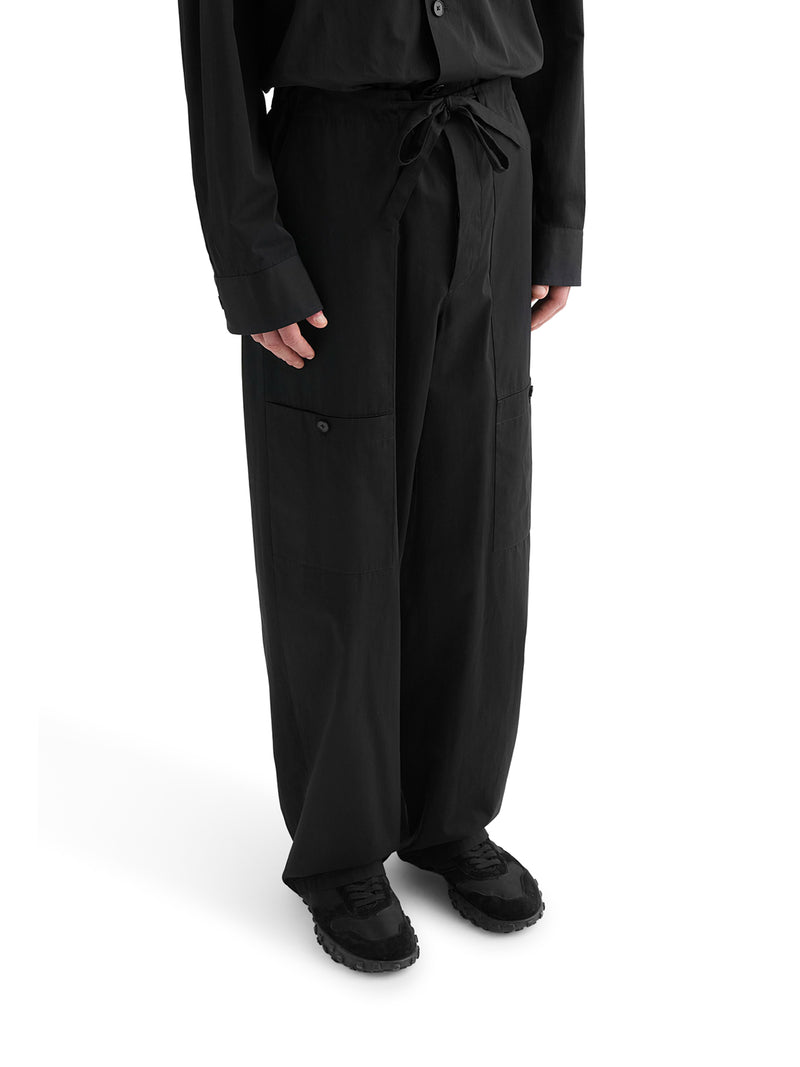 Jil Sander Men Cotton Poplin Cargo Pants JIL SANDER