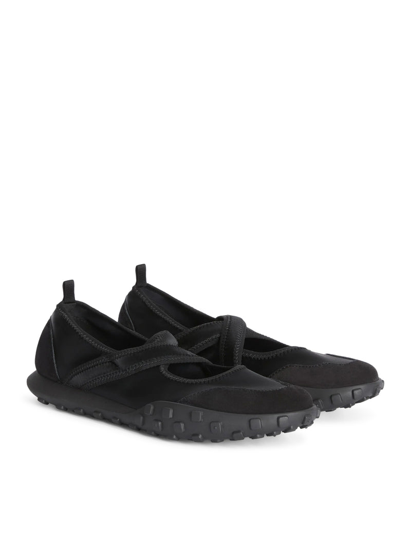 Jil Sander Women Moon Suede Ballet Flats JIL SANDER