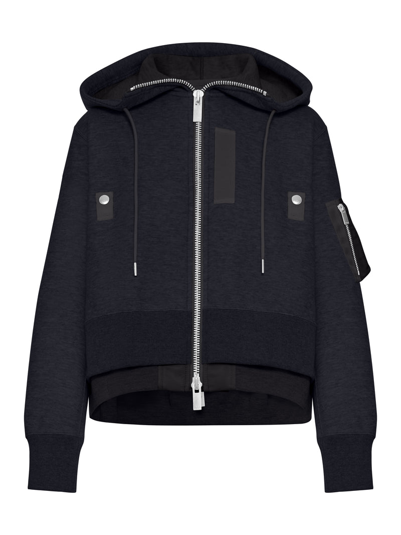Sacai Women Cotton Blend Padded Hoodie SACAI