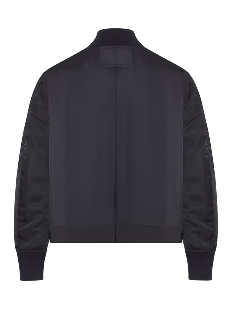 Sacai Women Nylon Bomber Jacket With Zip SACAI