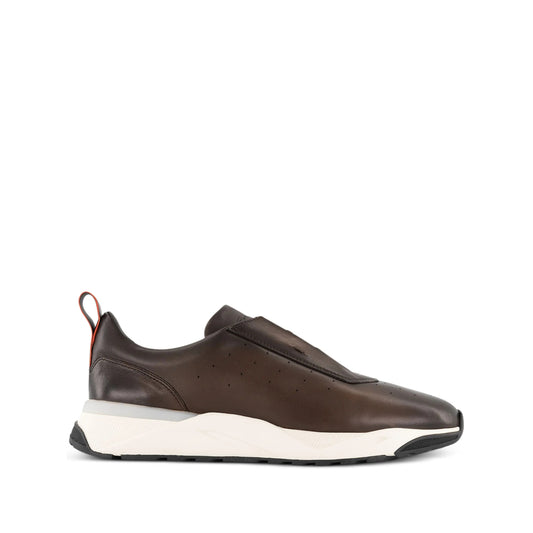 Santoni Brown Trainers - Low-Tops Men SANTONI