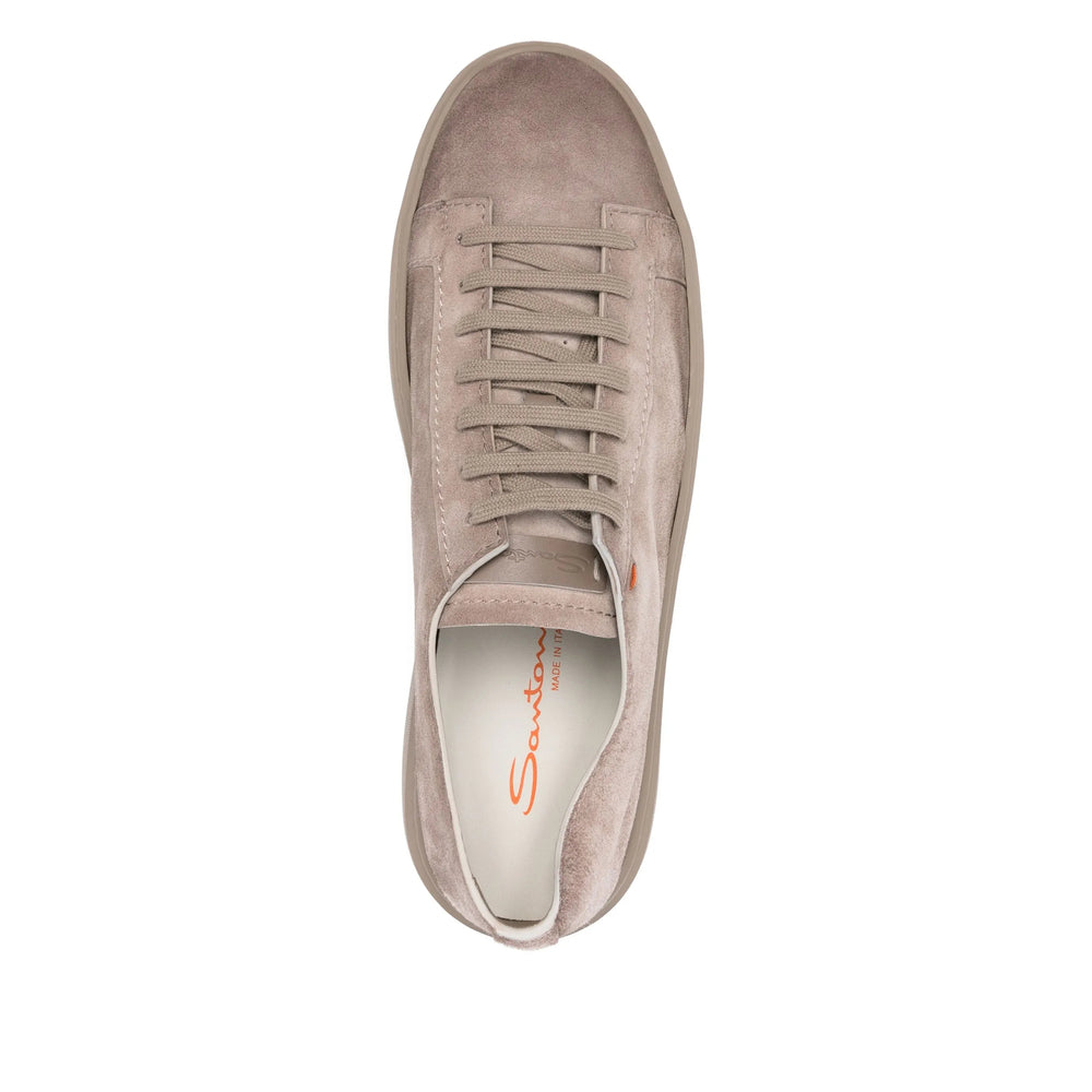 Santoni Grey Trainers - Low-Tops Men SANTONI
