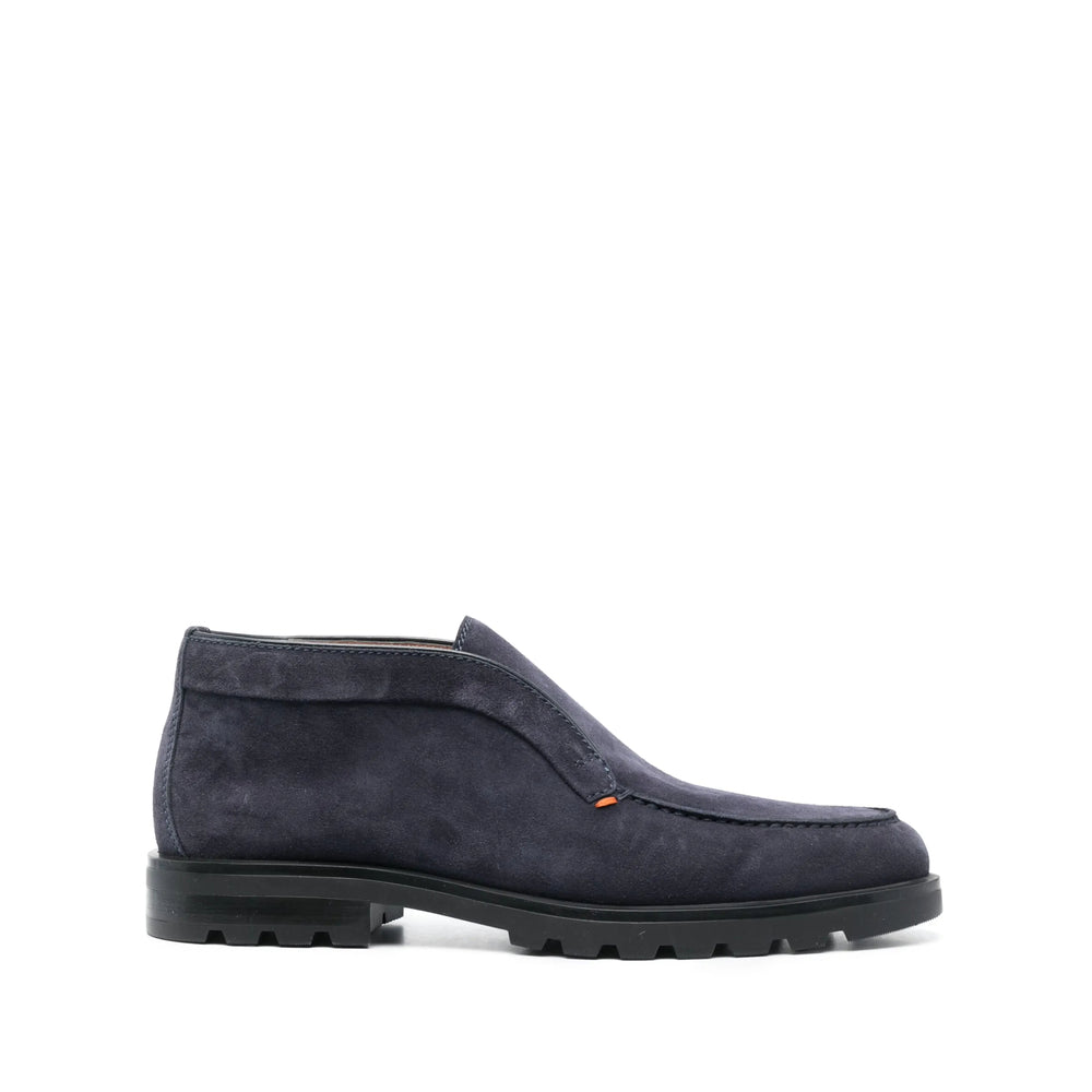 Santoni Blue Boots Men SANTONI