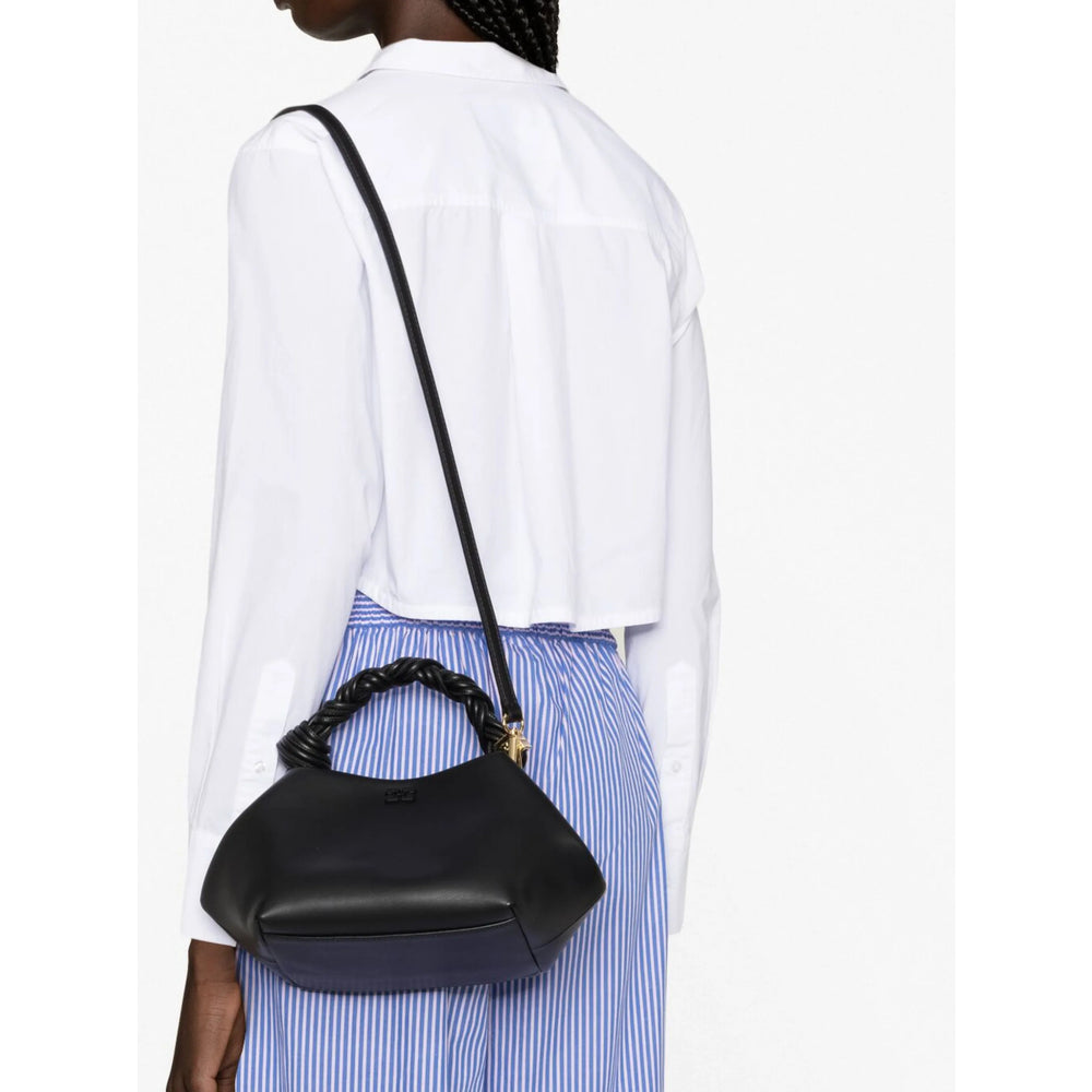 Ganni Black Satchels & Cross Body Bags Women GANNI