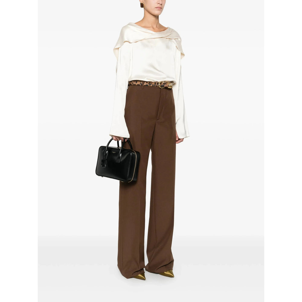 Saint Laurent Black Tote Bags Women SAINT LAURENT