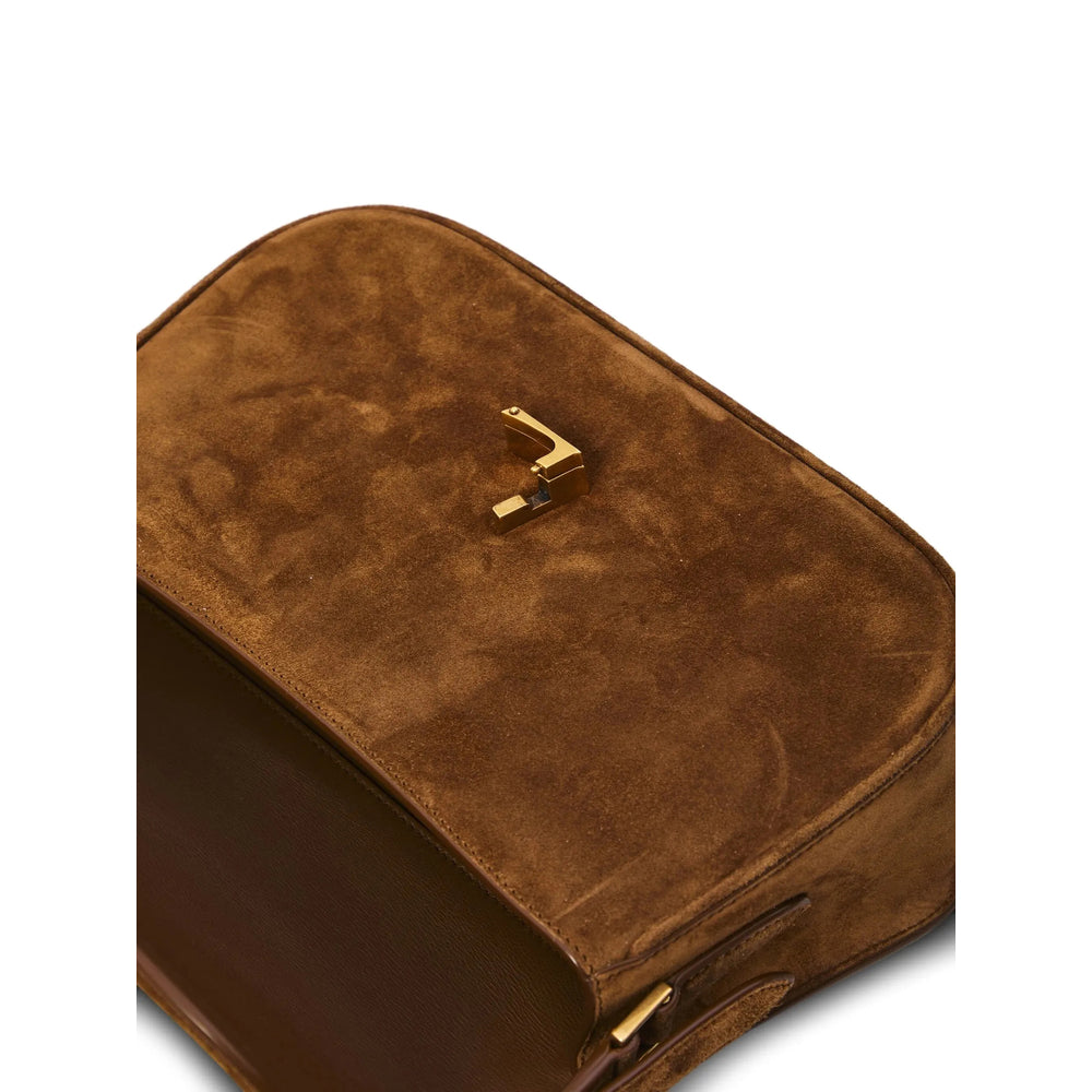 Saint Laurent Brown Shoulder Bags Women SAINT LAURENT