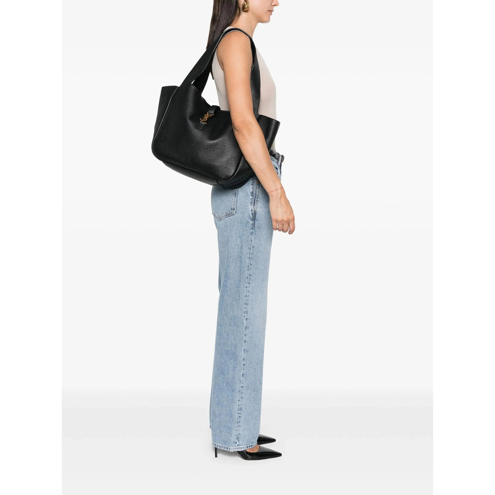 Saint Laurent Black Tote Bags Women SAINT LAURENT