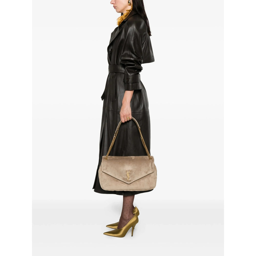 Saint Laurent Neutrals Shoulder Bags Women SAINT LAURENT