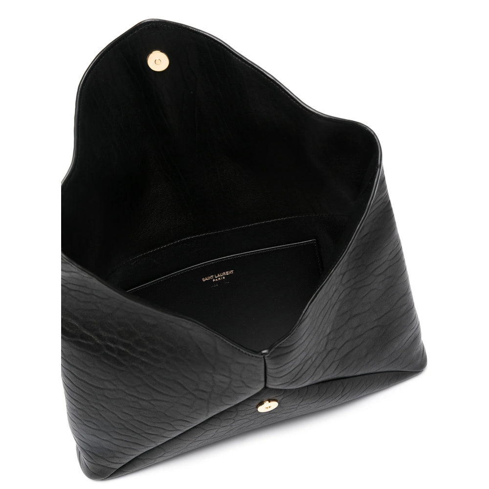 Saint Laurent Black Clutch Bags Women SAINT LAURENT