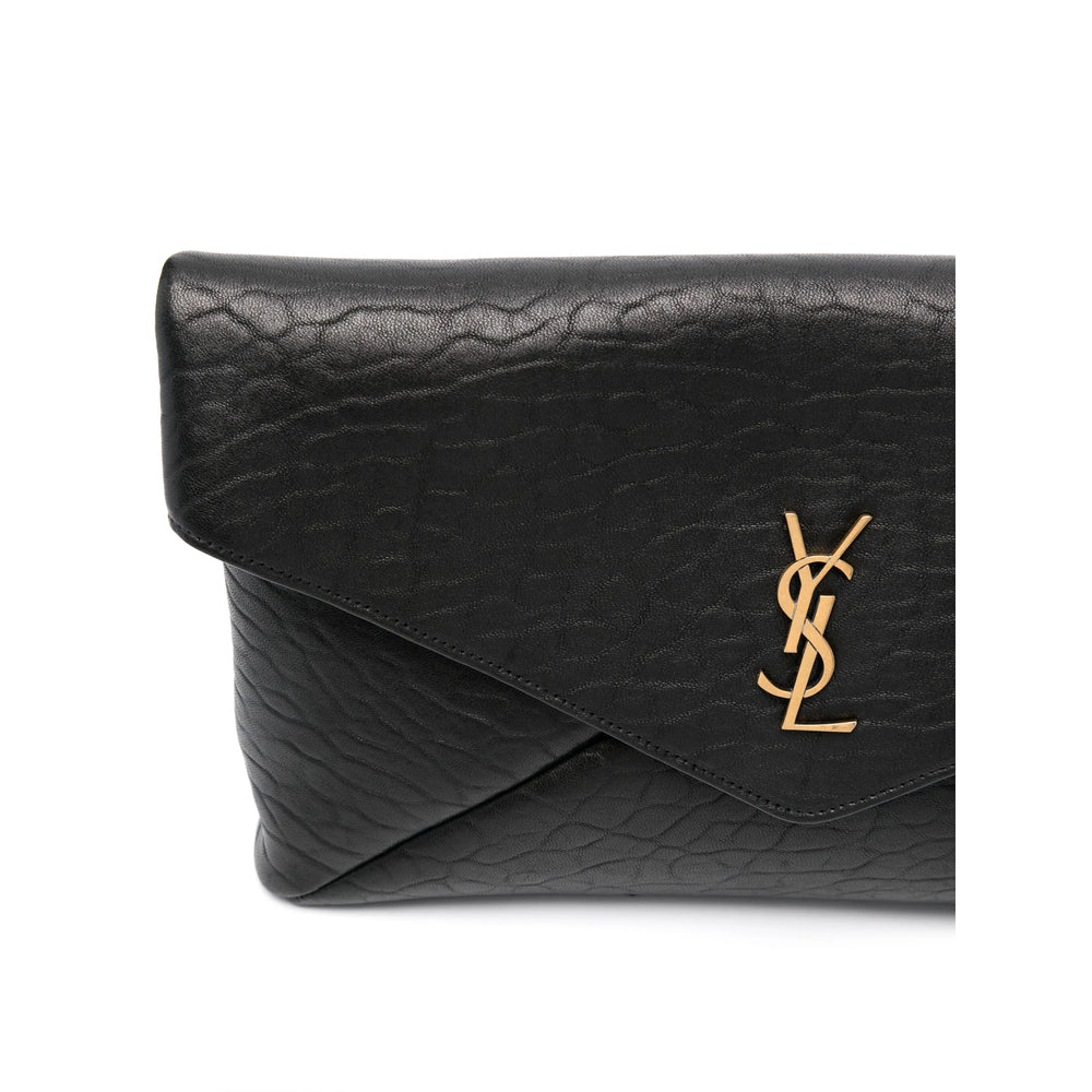 Saint Laurent Black Clutch Bags Women SAINT LAURENT