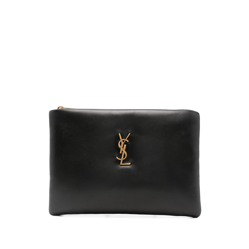 Saint Laurent Black Clutch Bags Women SAINT LAURENT