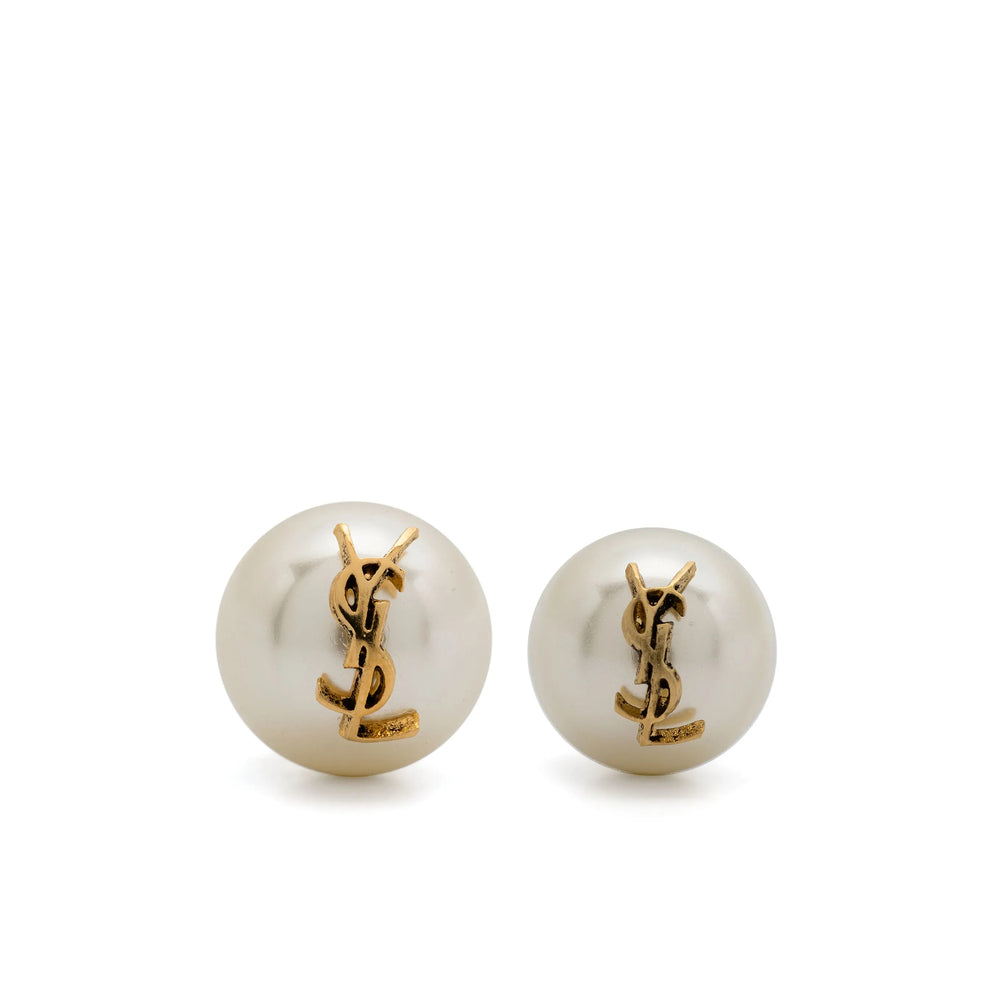 Saint Laurent Gold Earrings Women SAINT LAURENT