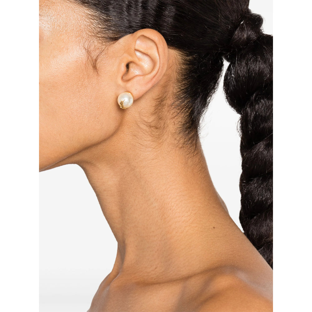 Saint Laurent Gold Earrings Women SAINT LAURENT