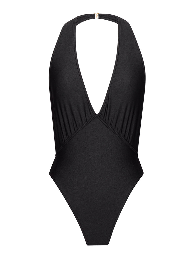 Saint Laurent Women Swimsuit With Halter Neckline SAINT LAURENT