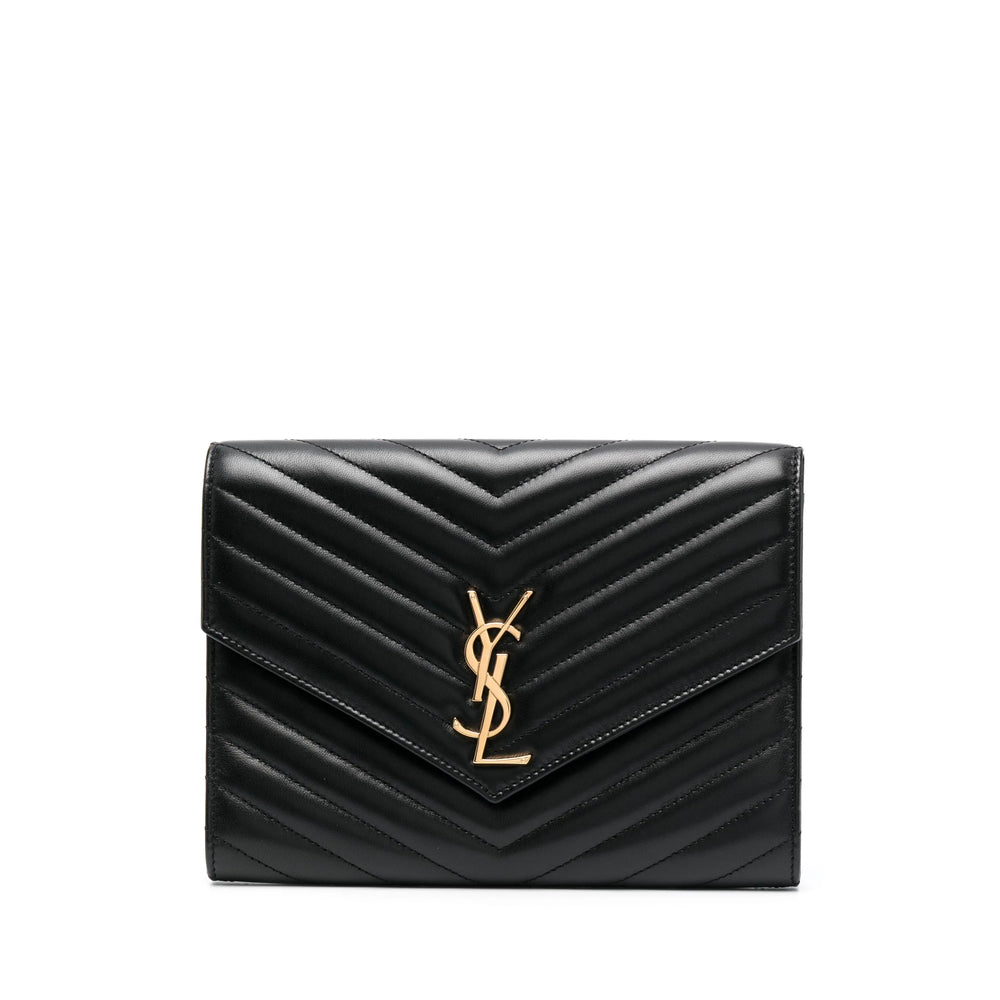 Saint Laurent Black Clutch Bags Women SAINT LAURENT