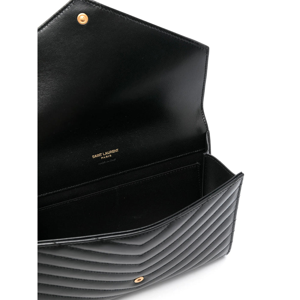 Saint Laurent Black Clutch Bags Women SAINT LAURENT