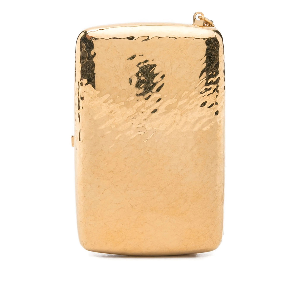 Saint Laurent Gold Travel Accessories Women SAINT LAURENT