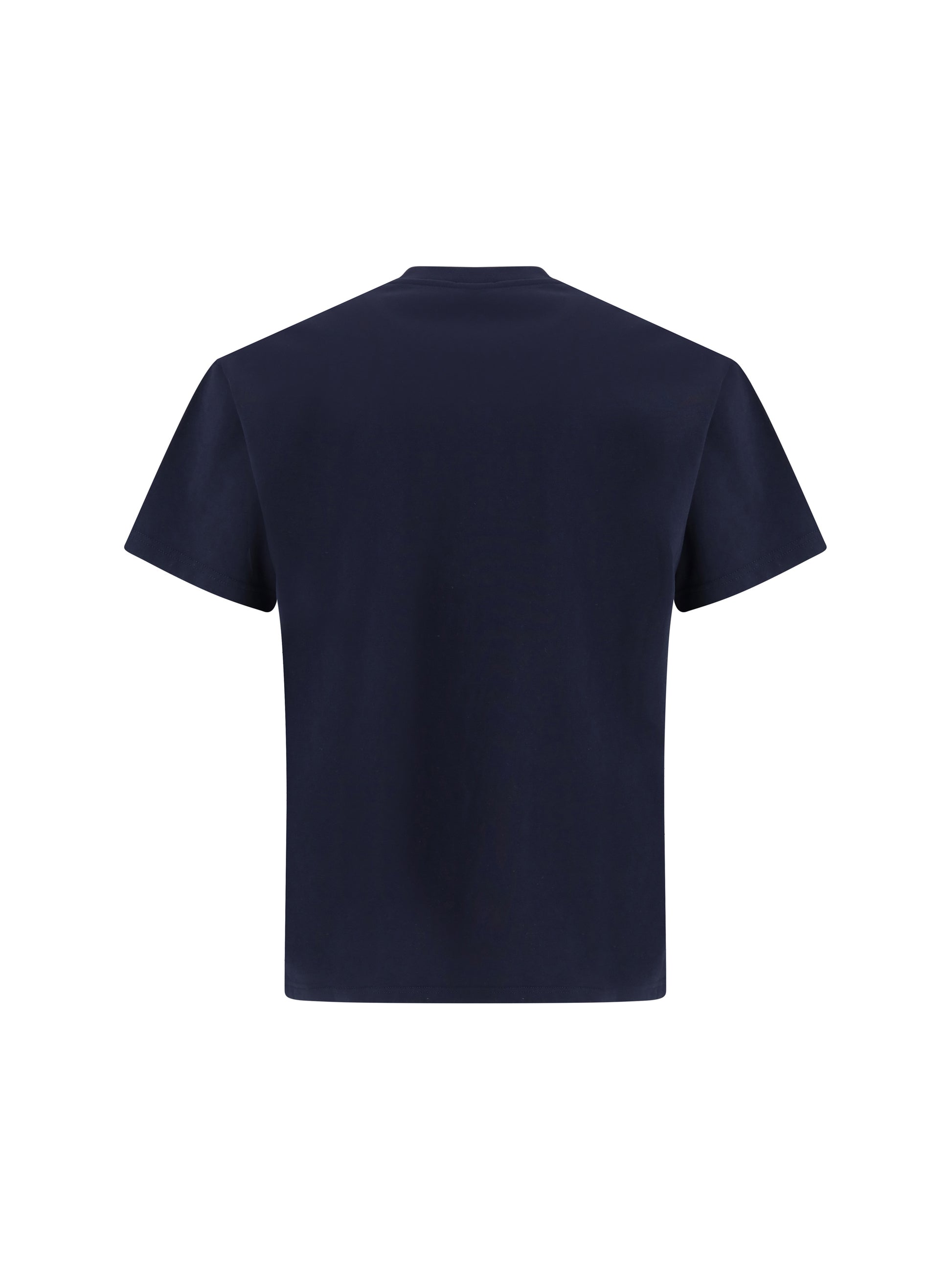 Givenchy Men Cotton T-Shirt With Logo Patch GIVENCHY