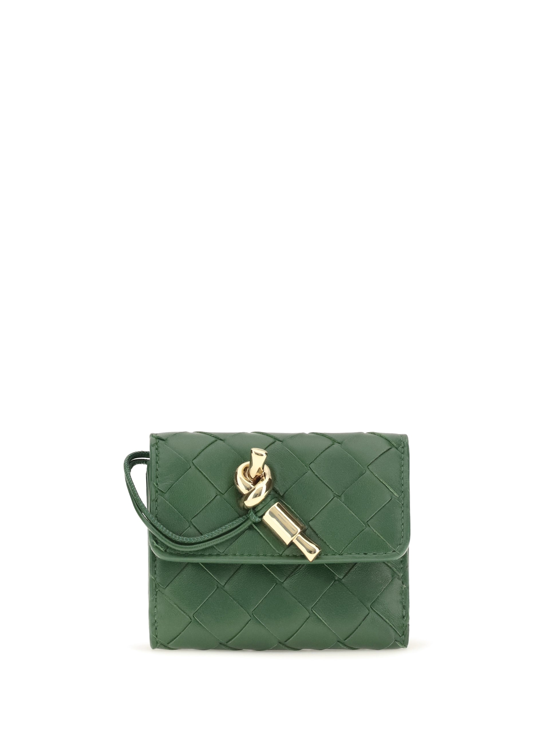 Bottega Veneta Women Andiamo Trifold Wallet BOTTEGA VENETA